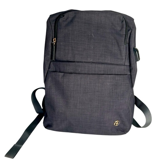 Swiss Digital Micro Business Backpack With Laptop Pocket Gray - Picture 1 of 16